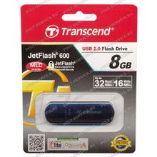 Флешка 8 Gb Transcend JetFlash 600 Black