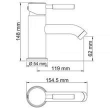 Wasserkraft Main 4105 хром для раковины