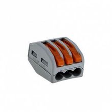 Клемма СМК 222-413, 3 отверстия, 0.08-2.5мм2 (уп.2шт.) | код. plc-smk-413r | EKF