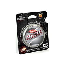 Леска моно. Berkley NanoFil Clear, 125m, 0,12mm, прозрачный