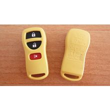 Корпус для ремоута NISSAN, 3 кнопки, желтый (kn066)