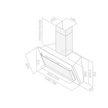 ELICA BELT LUX WH А 80