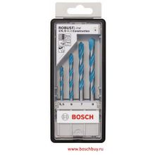 Bosch Набор 4 сверла Robust Line Multi Construction (2607010522 , 2.607.010.522)