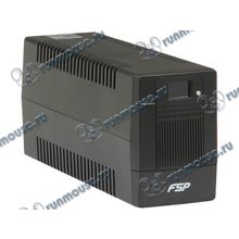 ИБП (UPS) 650ВА FSP "DPV 650" PPF3601801, черный (USB) [141098]