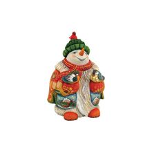 Игрушка новогодняя коллекционная "Снеговик" Mister Christmas