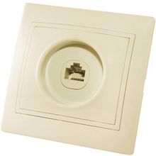 ТАЙМЫР SQ1814-0121 розетка компьютерная RJ-45 с у слоновая кость    ТАЙМЫР SQ1814-0121 розетка компьютерная RJ-45 с у слоновая кость
