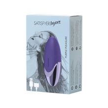 Фиолетовый вибромассажер Satisfyer Purple Pleasure