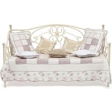 Tetchair Кровать металлическая JANE, Античный белый (Antique White)