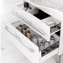 Aqwella Мебель для ванной Милан 100 с ножками