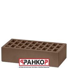 Кирпич лицевой 1НФ Терракотовый щелевой гладкий М-150 (480 шт.) Воротынск.