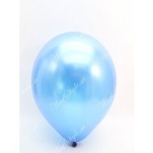 Воздушные шары на свадьбу металлик голубые (1102-0282) K011035