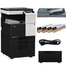 KONICA MINOLTA bizhub C227 МФУ + Тонеры (CMYK) + АПД + Тумба + Кабель