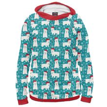 Худи Я-МАЙКА Уайт терьер санта