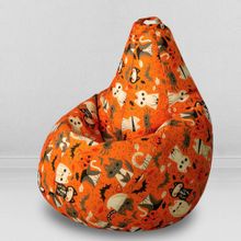 MyPuff кресло мешок Груша Хеллоуин Кошки, размер Стандарт, принтованный хлопок: b_550