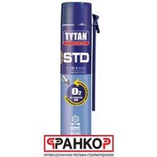 Пена монтажная бытовая  зимняя  750 мл. "Tytan professional STD" (12 шт уп.)