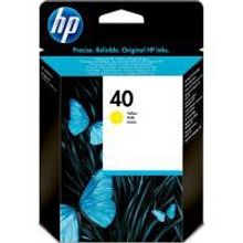 Картридж HP №40, 51640YE (жёлтый, 42 мл.)