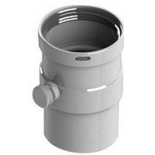 Stout элемент дымохода ?80 труба 125 мм п м с ревизионным патрубком