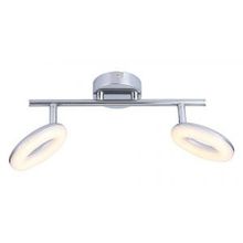 Спот светодиодный два плафона CIAMBELLA хром LED 2*4W 640Lm 3000K A8972AP-2CC