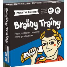 Игра-головоломка BRAINY TRAINY Развитие памяти