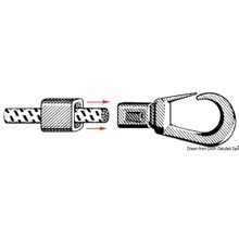 Osculati Nylon snap hook 5 6mm 20 pcs, 63.050.80