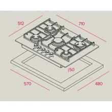 Teka CGW LUX 70 5G AI AL TR CI NAT