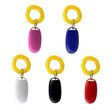 Кликер для дрессировки собак кнопочный на пружине