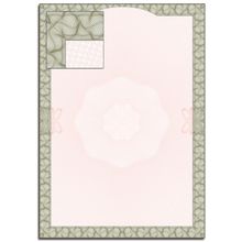 SET-06 - Бланки для сертификатов, дипломов, грамот, А4, верже, 100 гр., 10 листов