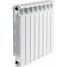 Радиатор отопления RIFAR Alum 500 8 секции алюминиевый боковое подключение (RAL50008)
