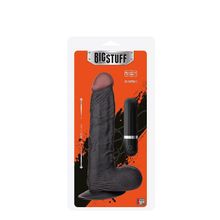 Dream Toys Чёрный вибромассажёр BIGSTUFF 8.5INCH BLACK - 22 см. (черный)