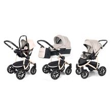 Коляска 3 в 1 Esspero Discovery Alu (шасси Beige) - Beige
