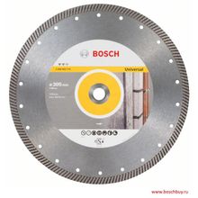 Bosch Алмазный диск Expert for Universal Turbo 300х20 мм (2608603774 , 2.608.603.774)