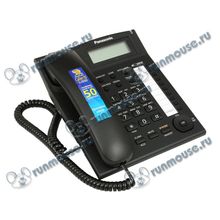 Телефон Panasonic "KX-TS2388RUB", с опред.номера, черный [97754]