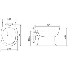 Сиденье, МДФ, Soft close металлическое крепление BelBagno BOHEME  BB115SCM-ORO