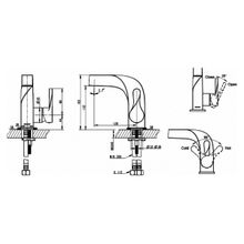 Смеситель для раковины Bravat Wave F174108C