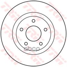 Диск Тормозной | Перед | Mitsubishi Outlander Iii (Gg_w, Gf_w, Zj) 2.4 4wd (Gf3w) 10.2012 -  <=> Dodge Caliber 2.0 06.2006 - TRW арт. DF4932
