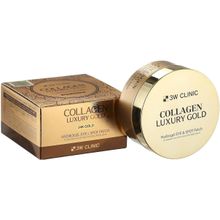 3W Clinic Collagen Luxury Gold Hydrogel Eye & Spot Patch 60 патчей в банке