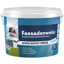 Dufa Retail Fassadenweiss 10 л белая