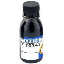 Чернила EPSON T0341 пигментные чёрные (100 мл)