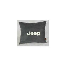  Подушка Jeep т. серая
