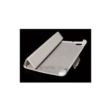 Чехол для Samsung P6800 Smart Case (накладка + cover) leather, белый
