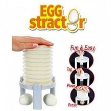 Очиститель вареных яиц в одно нажатие Eggstractor