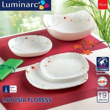 Столовый сервиз Luminarc LOTUSIA FLORESS 19 предметов 6 персон ОАЭ 43201 J5909