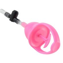 Вакуумная помпа с вибрацией Mini Pussy Pump Pink Розовый