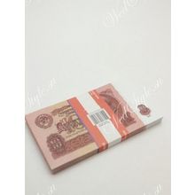 Шутливые деньги для выкупа невесты 10 рублей банка СССР ST1139 100 банкнот в пачке