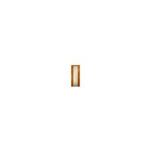 ЕвроДвери, Дверь Циркон 3 Стекло, Темный Анегри, межкомнатная входная шпонированная деревянная массивная