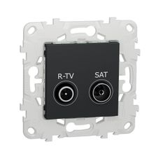 Schneider Electric Розетка R-TV SAT оконечная Schneider Electric Unica New NU545554 ID - 237712