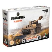 World of Tanks Сборная модель Танк Pz. Kpfw VI Tiger I, 1:56 (1630)