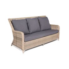 Диван «Гляссе» из искусственного ротанга