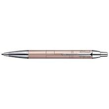 ручка шариковая Parker IM Premium Metallic Pink CT синяя, 0,7мм, корпус розовый хром, подар.уп. S0949780