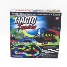 Автотрек Magic Tracks, 220 деталей, 2 машинки - T200-RU